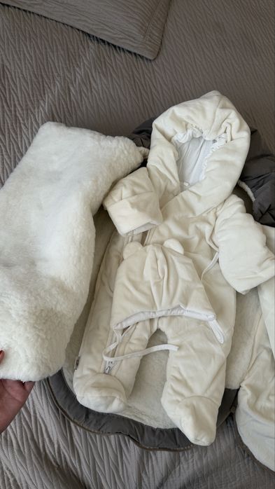 Зимний конверт на выписку