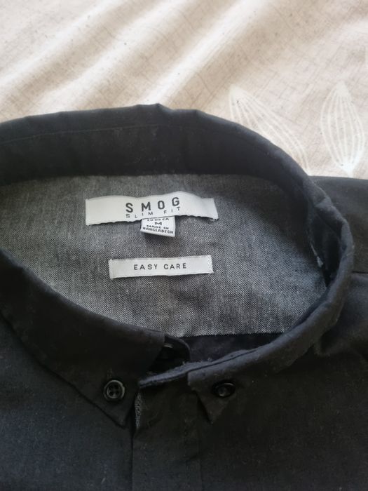 Черна мъжка риза