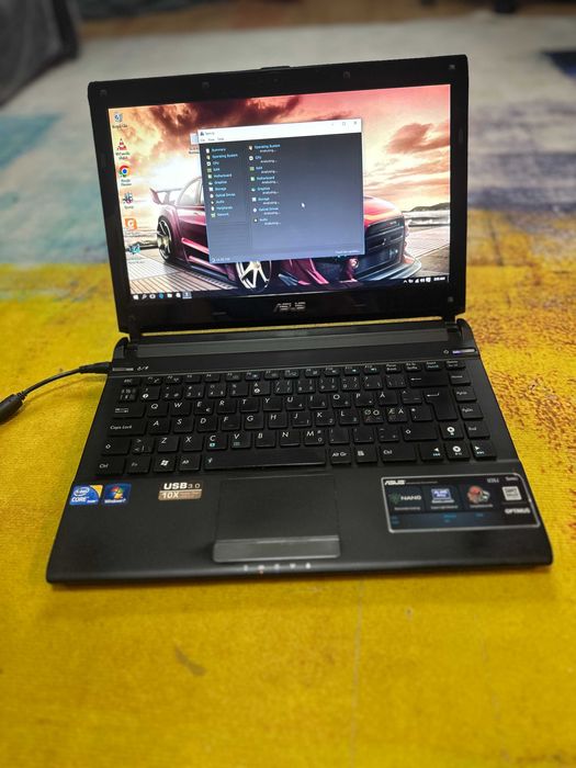 laptop Asus u36j, core i3, ram 4 gb, 2 placi video