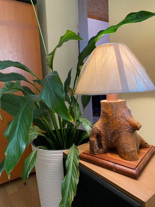 настолни лампи - ръчна изработка