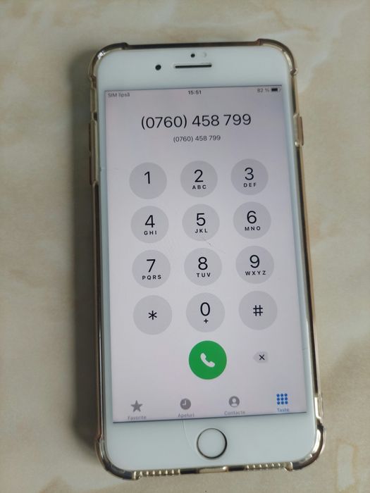 [7+] Vând Apple iPhone 7 Plus Gold de 128Gb + husă BONUS //poze reale