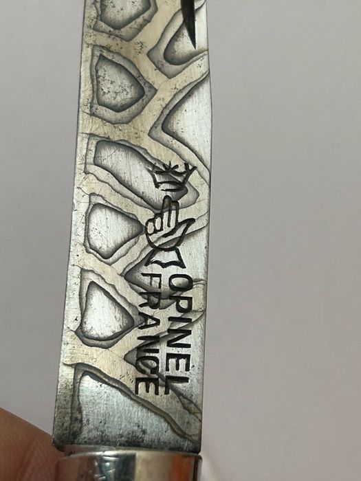 Сгъваем нож custom Opinel №6 карбон