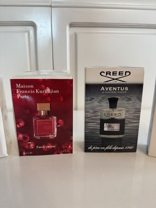 Parfum Maison Francis Kurkdjian - À la Rose, - Baccarat Rouge 540 Parfum Creed Aventus , Silver Mountain Water