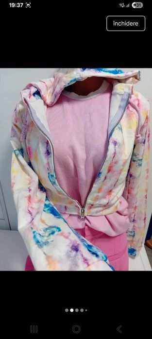 Hanorac scurt bumbac