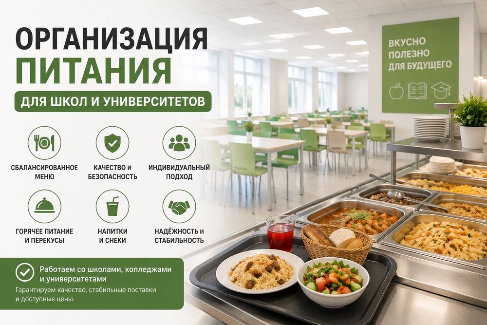 Питание для школ, колледжей и университетов