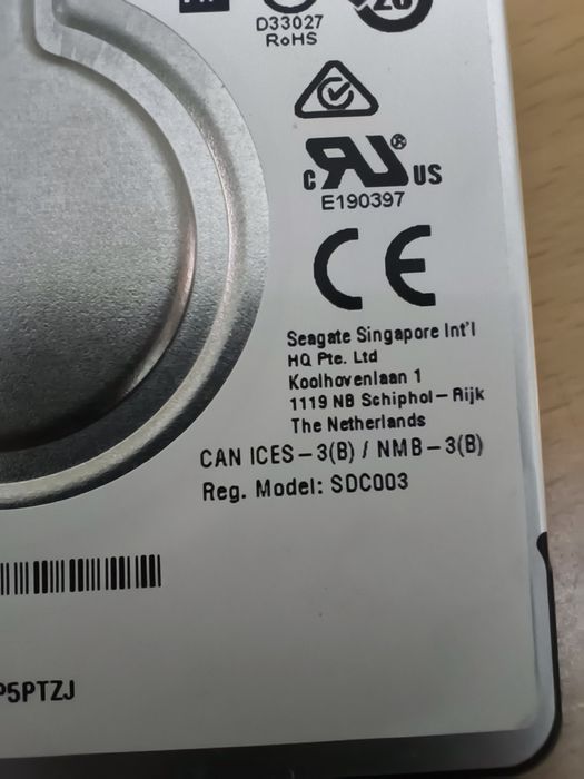 Продам Hdd 2,5" Seagate 2 tb
