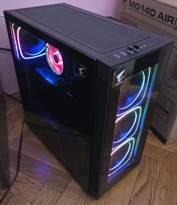 PC gaming Ryzen 5 5600gt,16ddr4,B550,ssd+hdd,nou