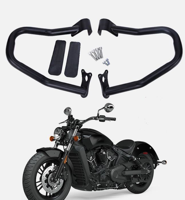 НОВ ролбар / crash bar за Indian Scout / Sixty / Bobber 2015-2023