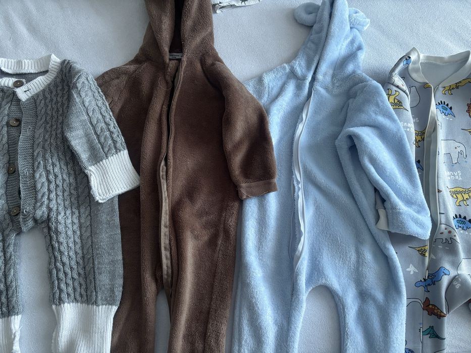 Детские теплые комбинезоны