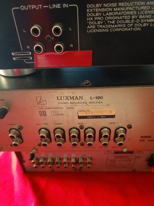 Amplificator marca Luxman