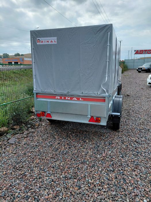 Двухосные автоприцепы горячего цинкования