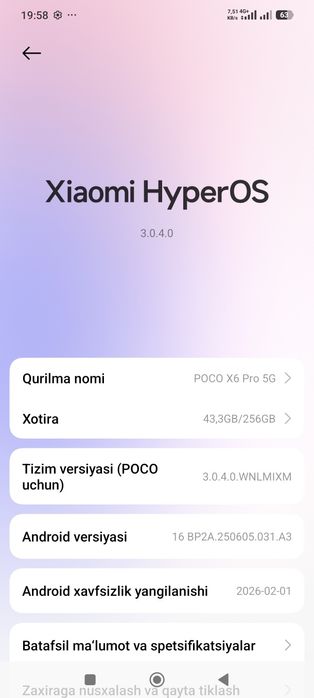 Poco x6 pro ideal