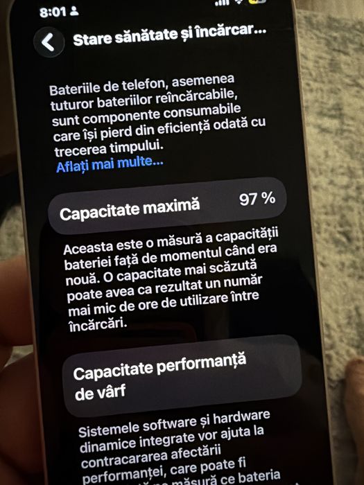 Iphone 13 mini roz impecabil