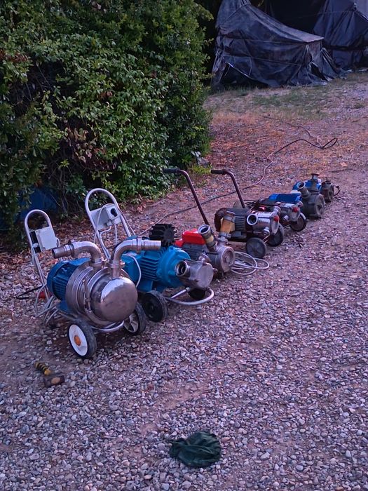 Pompe zdrobitoare si teascuri struguri