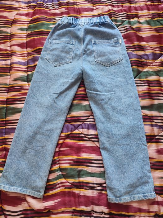 Джинсы для девочки лет 8-9