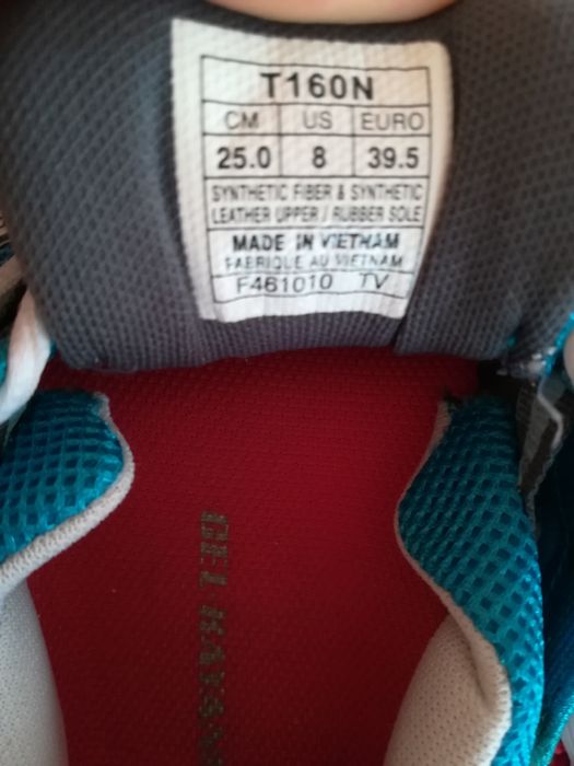 Adidași Asics nr 39,5