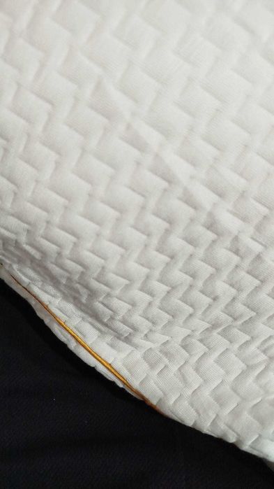 Perna Bedstory, 50 x 50 cm, alba, poliester