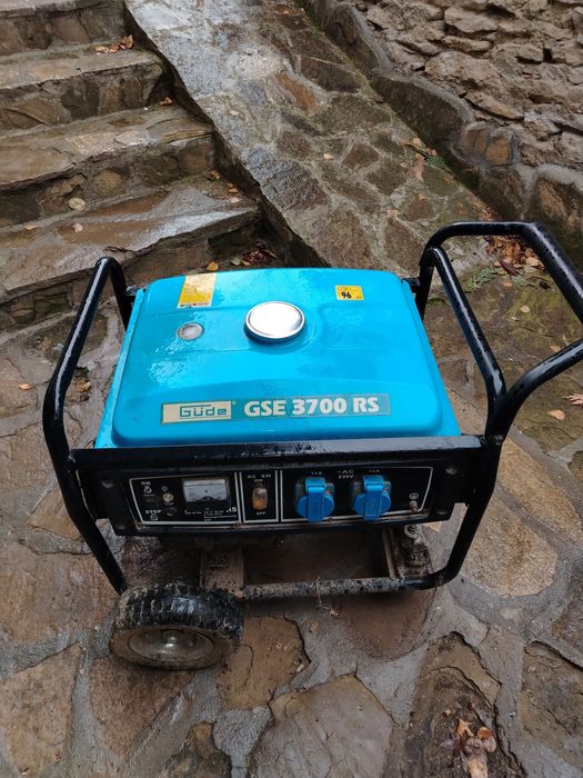 Бензинов генератор ток немски 2.8 kw Gude