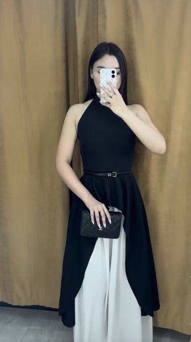 Красивое легкое вечернее/праздничное платье