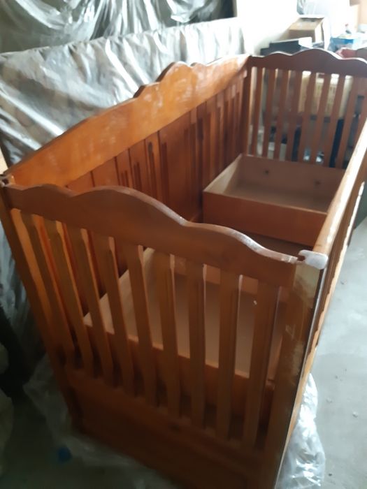 Детско легло ,чамово