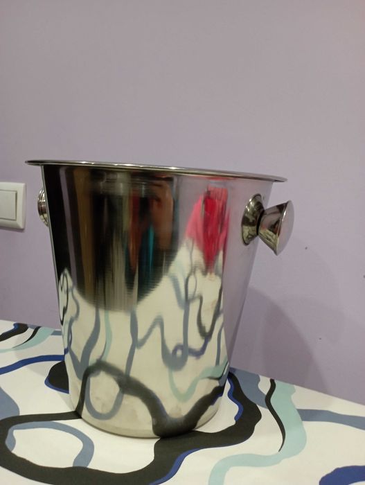 Кофа за лед  неръждаема стомана 4.5 л.