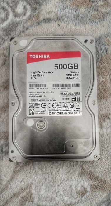 Диск Toshiba, Seagate Barracuda