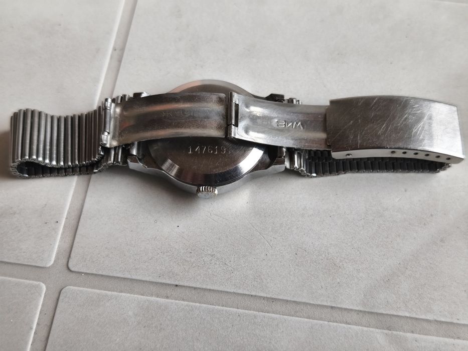 Механичен часовник Победа / зелен циферблат