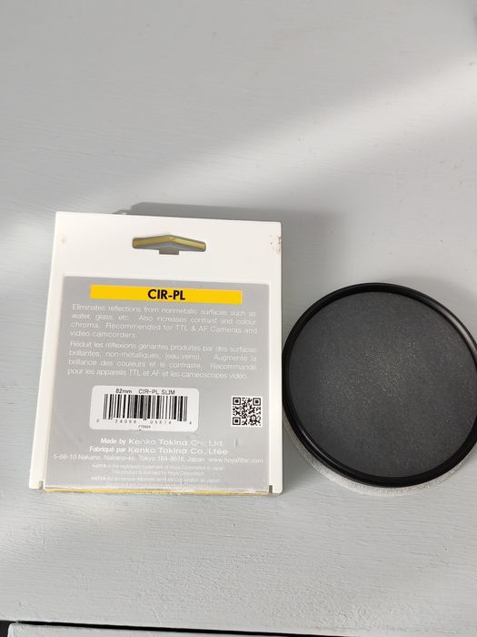 Filtru  de polarizare circulara CIR-PL Slim 82 mm(NOU)