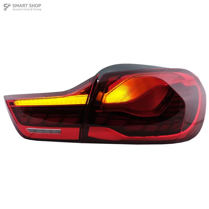 Stopuri OLED BMW Seria 4 F32 F33 F36 M4 F82 F83 (2013-03.2019) Rosu cu
