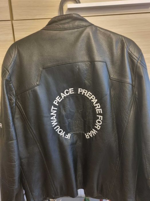 Geaca piele, The Punisher,de adolescenți,made in Turcia, piele manusa