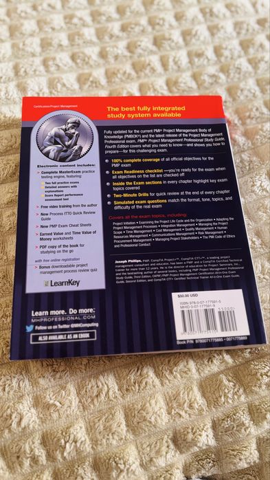 PMP Project Management Professional Study Guide, Fourth Edition de Joseph Phillips
