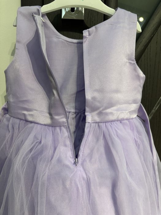 Бебешка официална рокля с пайети  - 2-3г. /100 см.