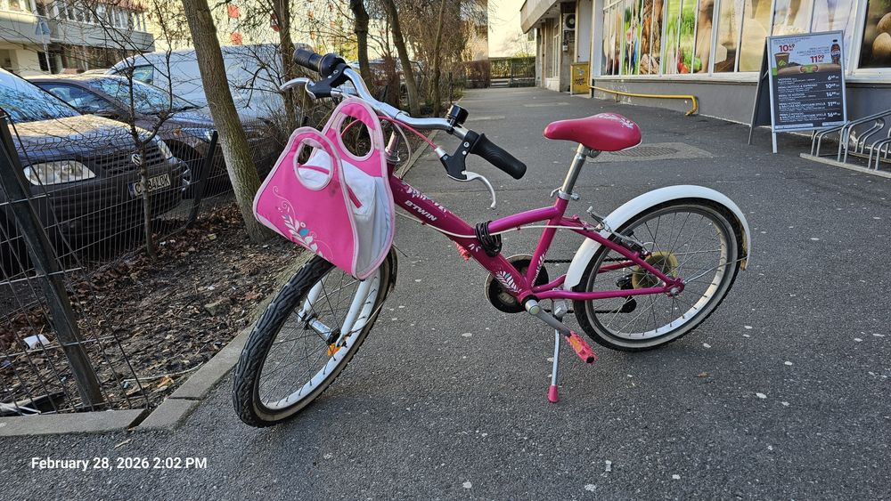 Bicicletă Fete BTwin Misty Girl 500 (20 inch)