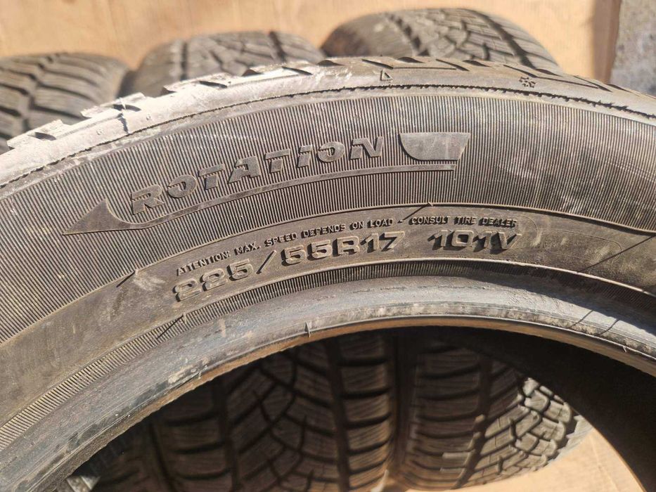4 Fulda R17 225/55
Зимни гуми 
DOT4520