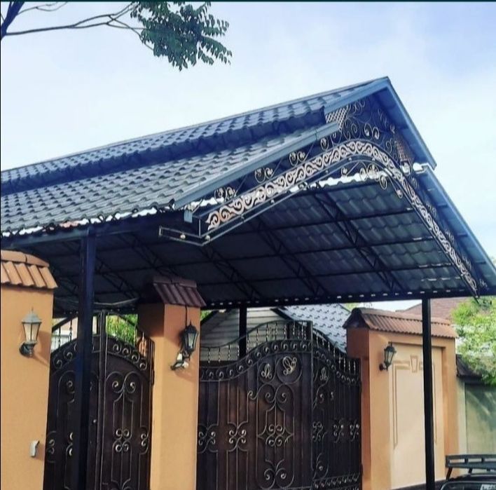 Навесы арки в широком ассортименте.