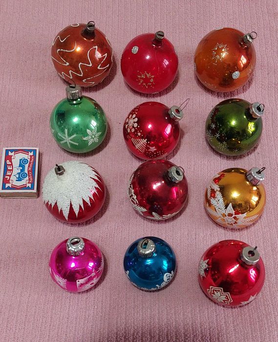 Ёлочные игрушки советские