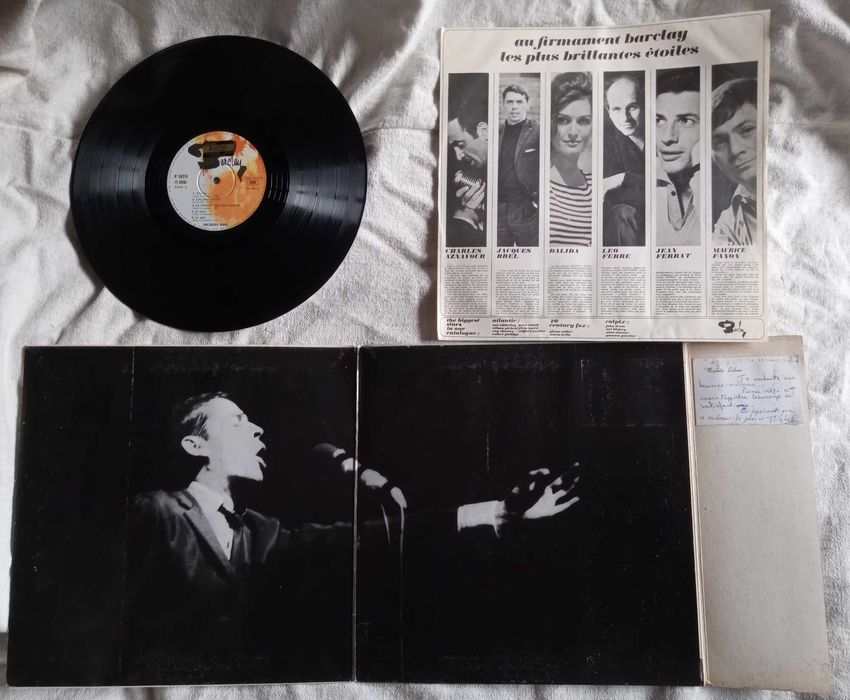 Грамофона плоча Jaque Brel 67. Vedettes, Франция