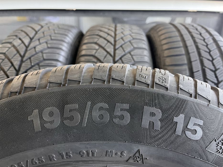 Джанти 15 цола 5х114,3 за Киа, Хюндай, Мазда със зимни гуми 195/65/15