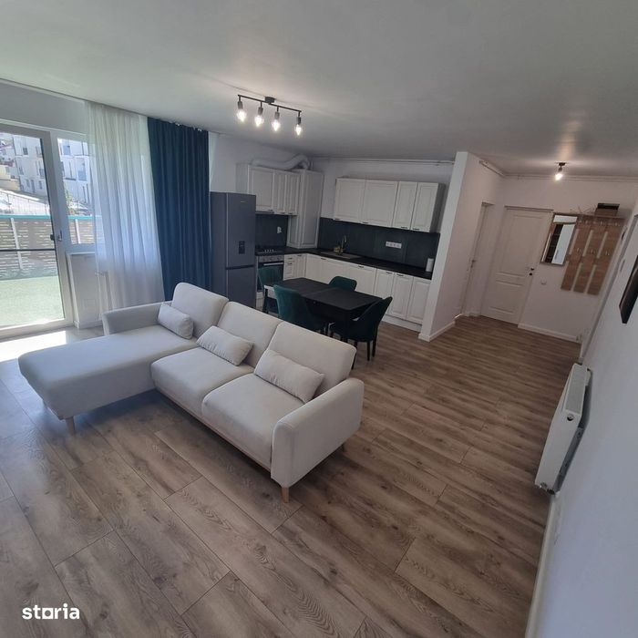 2 camere , bloc nou , modern , terasa, parcare ,FLOREȘTI, zona EROILOR — fotografia 1