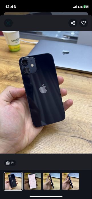 Iphone 12 mini в хорошем состояние
