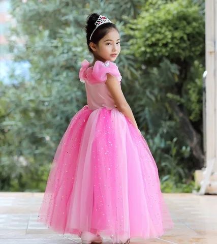 Рокля костюм на Аврора + подарък  КОРОНА!!!