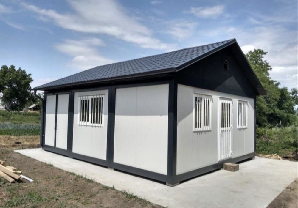 Cabane din lemn tip casa sau Afarme acept si variante auto la schimb