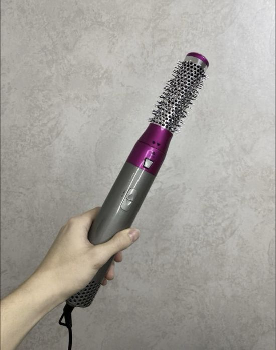 Дайсон 5в1 фен, укладка волос