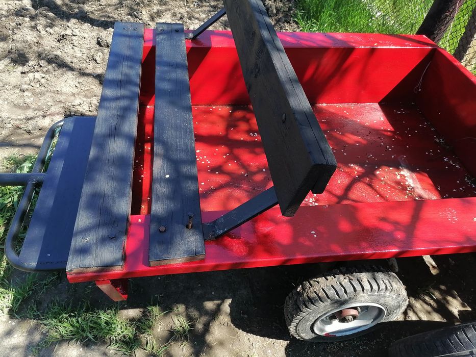 Ремарке за мотофреза със спирачки