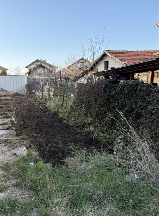 Мини багер и самосвал услуги