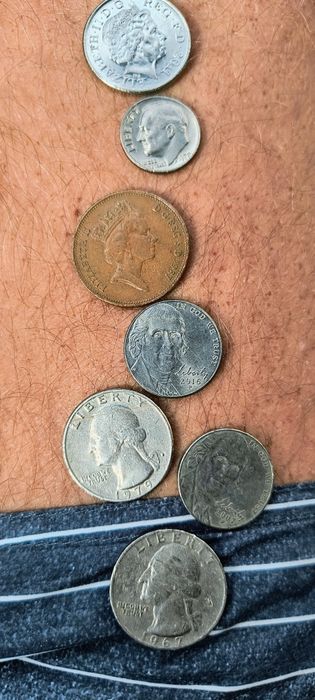 Monezi vechi de guart dolar altele