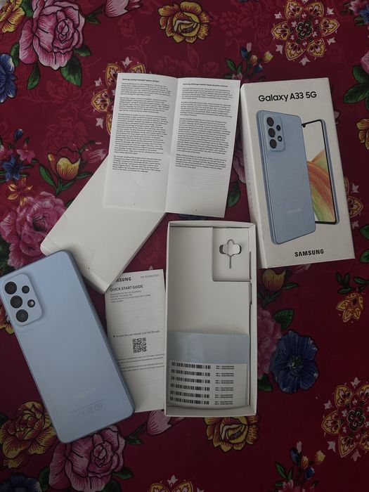 Samsung Galaxy A33 5G 8/128Gb, голубой