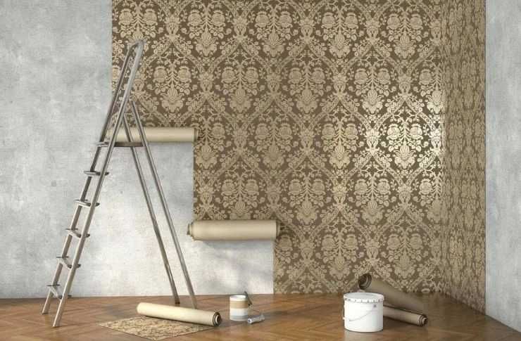 Обои, галтели,плинтус,кафель,кварцвинил