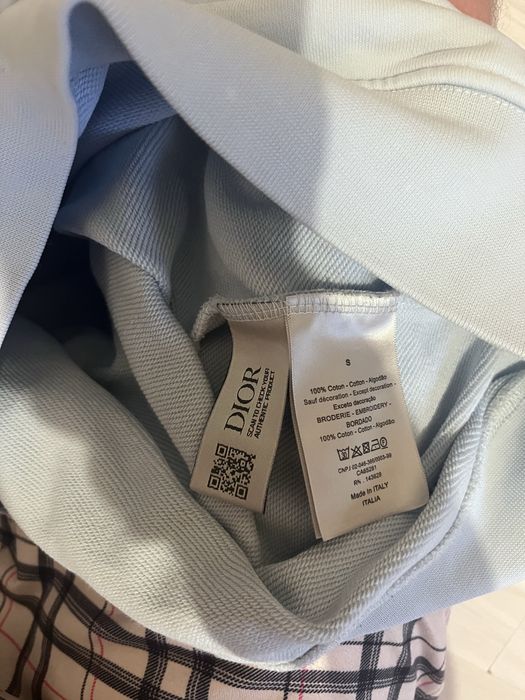 Hanorac albastru dior