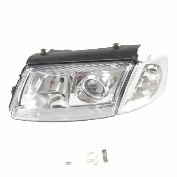 Кристални фарове за VW Passat B5 с лупи и мигачи хром- НОВИ! НА СКЛАД!